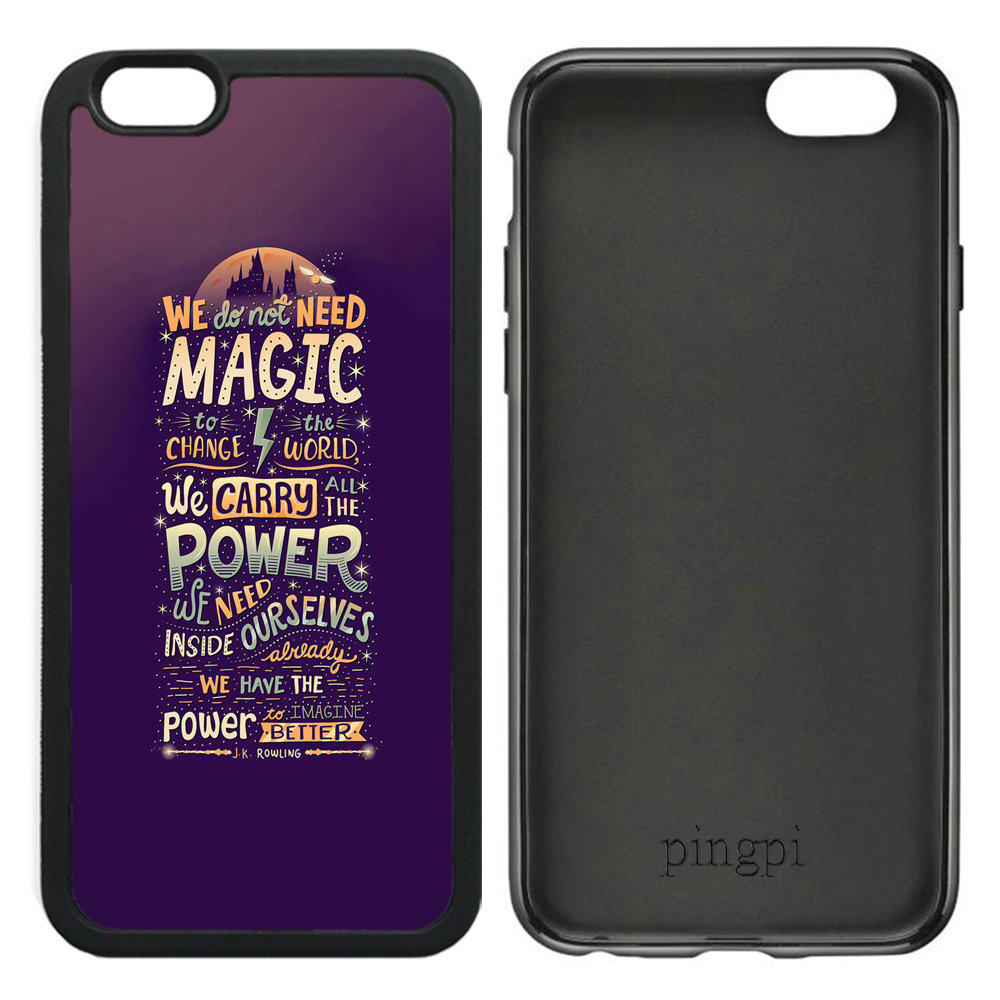 We Do Not Need Magic JK Rowling Case for iPhone 6 Plus 6S Plus
